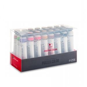 신한 전문가용 포스터컬러(튜브형) 40ml 24색 A세트