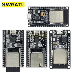 HWGATL ESP32 개발 보드 와이파이 원격 제어 블루투스 초저전력 소비 듀얼 코어 ESP-32 ESP-32S ESP 32 유