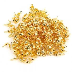 올챙이캡 골드 비즈공예부자재 200개입