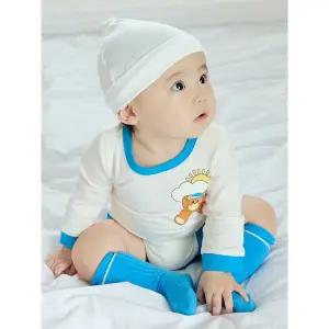 [탑텐키즈](김해점)25년 SS (공용) 유아 버비 9부 바디수트 (양말SET)  MKF5UI3304