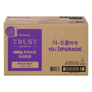 베베숲 트러스트 프리미엄 물티슈 80매 캡형 20팩