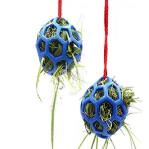 점보할매픽 말랑말랑 벌집모양 걸이형 말건초볼 걸이식사료볼