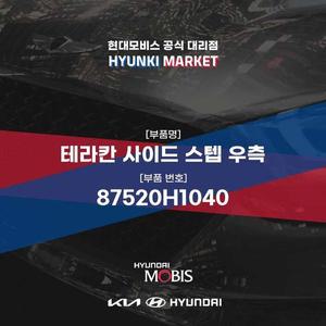 [현대모비스]테라칸 사이드 스텝 우측 (87520H1040) 현대모비스부품몰
