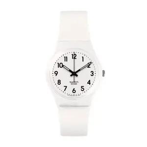 [스와치] SO28W107-S14 NEW CORE JUST WHITE SOFT 여성 우레탄시계