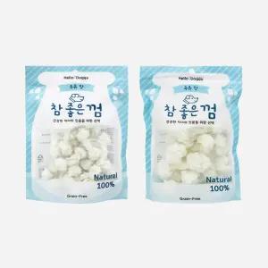 펫더맨 순수 실타래우유껌 강아지치석제거껌 이갈이 간식