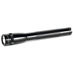 [미국배송] 홀스터 블랙이 장착된 MAGLITE MINI PRO LED 2셀 AA 손전등 - SP2P01H