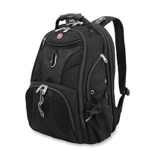SwissGear 1900 스캔스마트 TSA 17 노트북 백팩, 블랙, 19인치