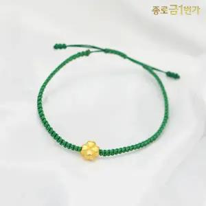 순금 팔찌 클로버 매듭 1.125g