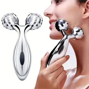 머리마사지기 두피 안마기 근육 리프팅 피부 관리 3D 롤러 마사지 얼굴 미용 여성 남성 수동