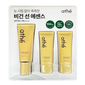 아떼 비건 선 에센스 70ml + 40ml x 2 코스트코 선크림 150ml 자외선차단제