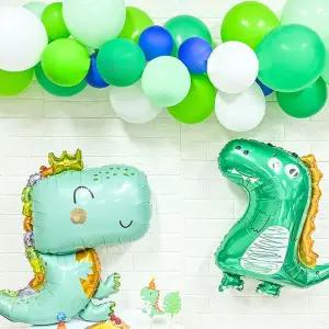 이벤트 풍선 생일파티 공룡 왕자 축하세트/장식 홈파티 가랜드 클라우드 해피 조이 펌프 벌룬 데코