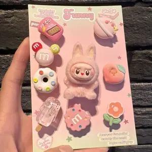 LABUBU 지비츠 라부부 홀 슈즈 액세서리 분리형 장식 파츠 세트