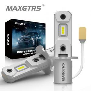 2pcs H3 슈퍼 Led 전구 80w 자동 조명 led 광원 DC 12V-24V 6500K/3000K 흰색 안개 램프 헤드 라이트
