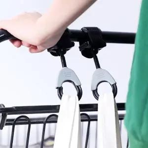 [골드스마일]유모차 가방 2P 걸이 유모차가방고리 후크