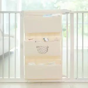 아가드 안전문 다용도 포켓 수납함 40cm 정리함 바구니 문걸이 보관함