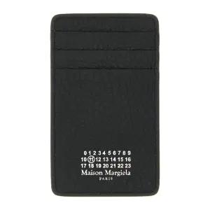 메종마르지엘라 버티컬 그레인드 가죽 카드 지갑 SA1VX0017P4455 T8013