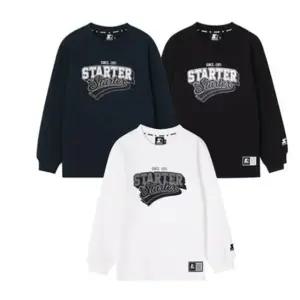 [갤러리아] [스타터블랙라벨키즈]특 양면 롱슬리브ST254ILS01_OWH/DNY/BLK