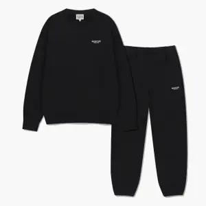 마리떼 레귤러 스웨트 셋업 상 하의 A30 MFG45FSW216 BLK LHG NVY