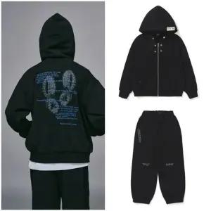 [갤러리아] 상하세트   AZH7JP01BK/AZH7PT01BK후드집업