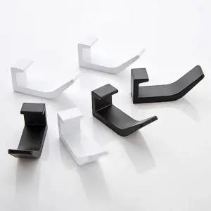 [골드스마일]걸이 욕실 Z17027 후크 블랙앤화이트 매직후크 수건걸