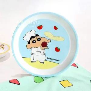 [골드스마일]짱구는못말려 원형접시 24cm
