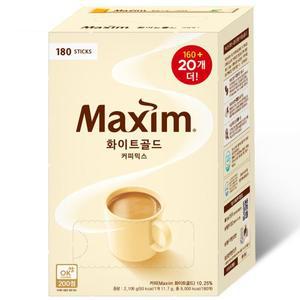 동서 맥심 화이트골드 커피믹스 180T