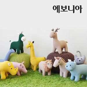 [에보니아] 아띠추추 동물인형A 인테리어 소품 13종