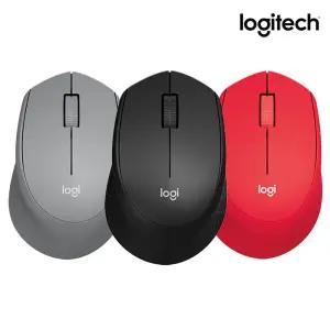 로지텍코리아 정품 M331 무소음 무선 마우스 3가지 색상