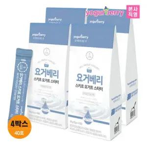 요거베리 스키르요거트 스타터 4박스 아이슬란드 요거트 요플레  소비기한 26.02.26)