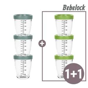 [보리보리/베베락]포네르 트라이탄 이유식 용기 240ml 3P+3P
