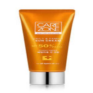 케어존 데일리&패밀리 선 케어 크림(SPF 50+/PA+++)