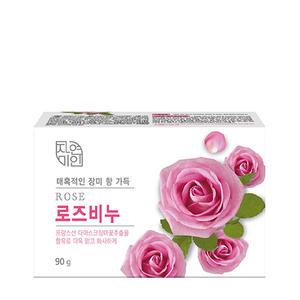무궁화 자연미인 로즈비누 90g
