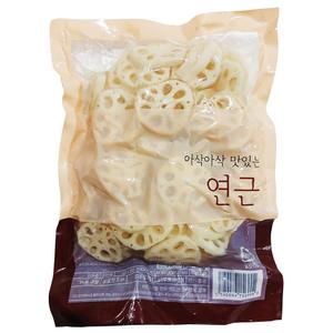 운학무역 운학 염장 연근채 1Kg 자숙 데침 염장 냉동 이강산닷컴