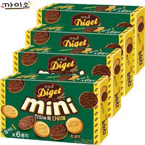 미니다이제초코 (6봉입)240g x4