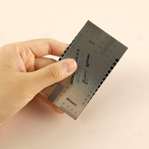 스트링 눈금자 셋업 줄 높이 측정자 일렉 베이스 기타줄 상현주 하연주 높이 음 조절