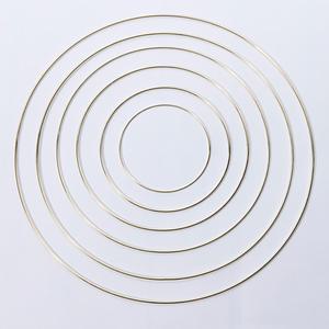 매듭공예 마크라메 재료 대형 골드 메탈링 15cm-40cm 월행잉 diy 만들기 골드링