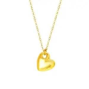 [ 멜로라] O컬렉션 24K 하트 볼륨 목걸이 11.25g