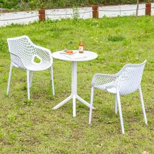 리사 루이 암 2인 야외 실내 테이블 의자 세트 카페