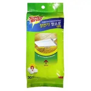 3M 일회용 청소포 걸레 티슈 청소 와이퍼 30매 대/가정용/청소용/1회용/먼지/먼지제거/바닥/다용도