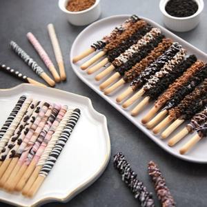 DIY 빼빼로 만들기 세트 수제 초콜릿 재료 키트 15개 선물포장박스
