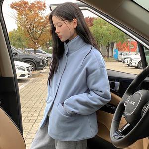 [제작] 마뇽 루즈핏 플리스 점퍼 78754 빅사이즈여성의류