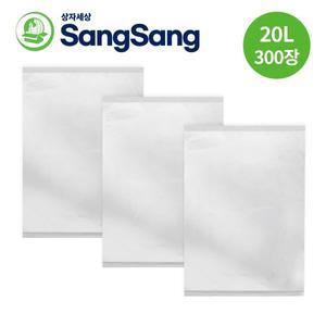 비닐봉투 20L 47x60cm 300장 재활용 분리수거 쓰레기봉투 휴지통 비닐봉지