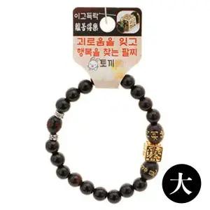 [하프클럽/]호연 불교 기원 팔찌 벽조목 이고득락 염주()(토끼)