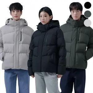 (체이스컬트) 공용 HOOD 탈부착 푸퍼 패딩 JUMPER/3Color