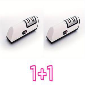 전동 칼갈이 자동 멀티 숫돌 나이프 가위갈이 USB 충전식 가정용 화이트 2pc