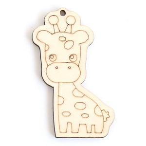 [오피스넥스]동물열쇠고리만들기 기린 5개입