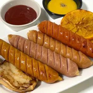 HACCP 한돈 수제 모둠 소시지 4개 x 6팩 (불갈비/카레/고추/콘맛)