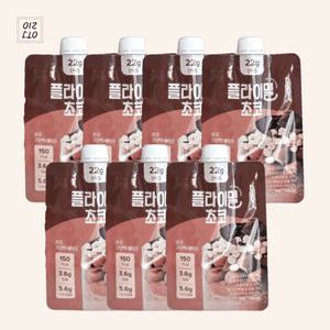 플라이밀 단백질 쉐이크 파우치 초코 45g 7개