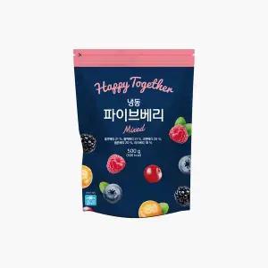 냉동 파이브베리 500g 봉
