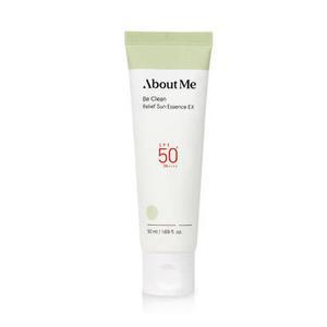어바웃미 비 클린 릴리프 선 에센스 EX 50ml - 선크림 (AD)